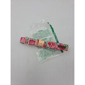 Unique style paws Dog Collar Metal Buckle Red Rose Large L , Pink Watermelon Dog